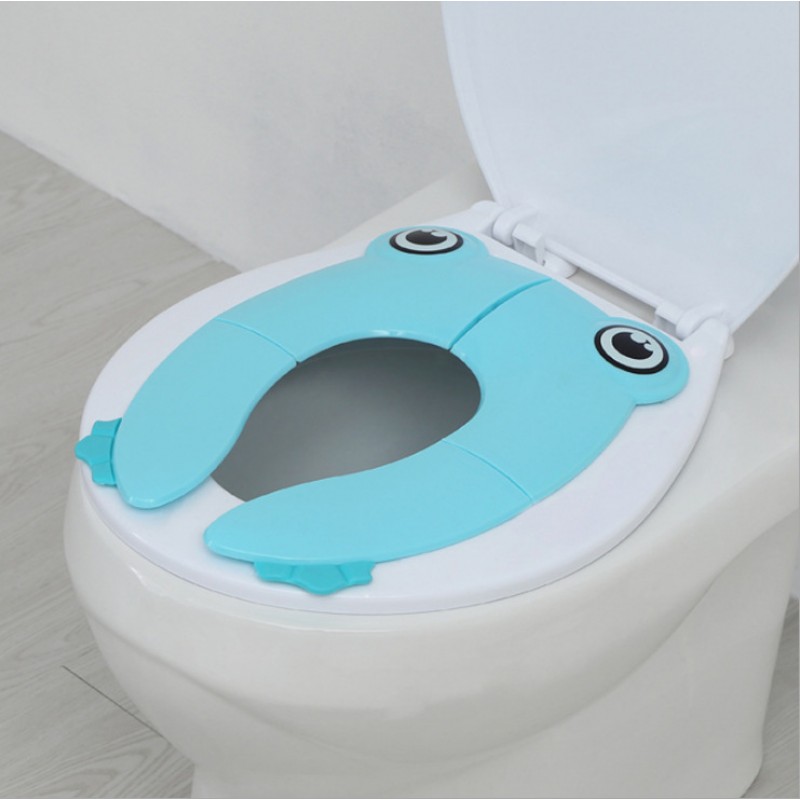 1PCS Portable Toilet Training Seat for Toddlers, Boys & Girls. Folding Travel Potty Seat 