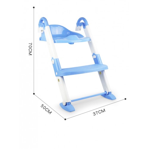 1PCS Potty Training Seat with Ladder - Potty Step Stool for Toddlers Fits Most Toilets