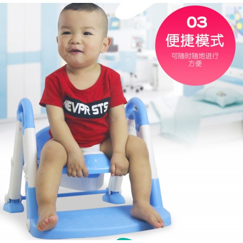 1PCS Potty Training Seat with Ladder - Potty Step Stool for Toddlers Fits Most Toilets