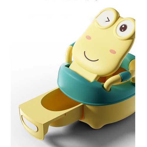 1PCS Potty Training Seat for Girls BoysErgonomic Design, Splash Guard, Backrest Toilet Train