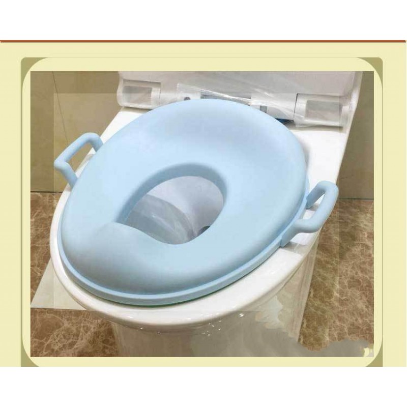 Potty Training Seat for Boys And Girls, Fits Round & Oval Toilets, Non-Slip with Splash Guard 