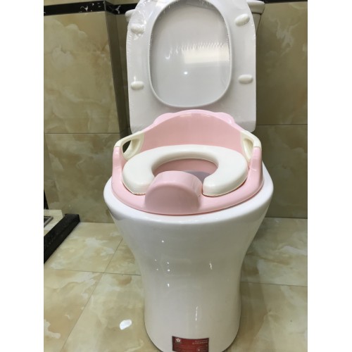 Portable Travel Toilet Training Potty Seat Safe Urine Guard Durable Anti Slip Rubber Rim Hanging Ring Bonus Hook