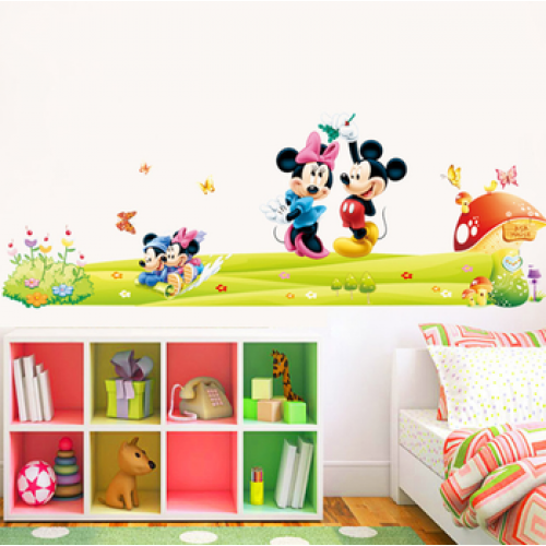 10 PCS Custom design sticker colorful cartoon decoration wall sticker for kids room