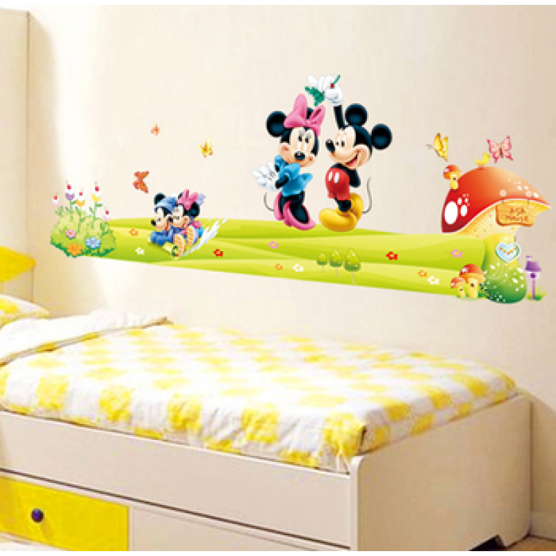 10 PCS Custom design sticker colorful cartoon decoration wall sticker for kids room 