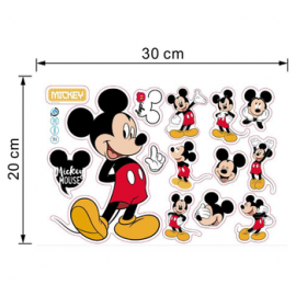 10 PCS High quality cartoon wall stickers for home decor bedroom decoration for baby room decal 