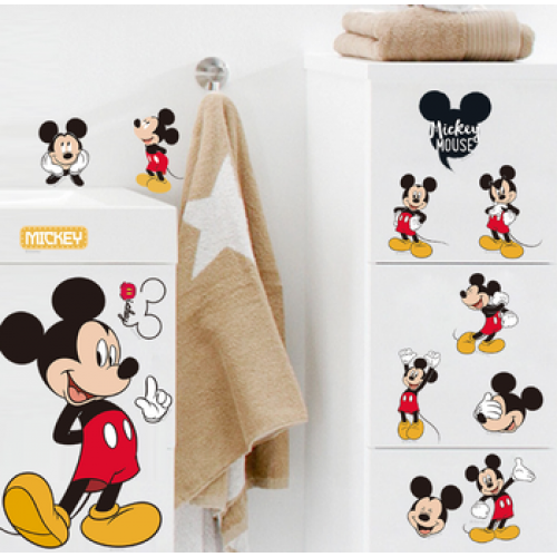 10 PCS High quality cartoon wall stickers for home decor bedroom decoration for baby room decal