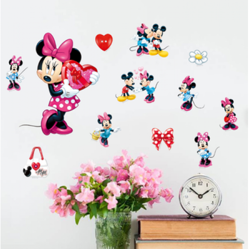 10 PCS Custom wall stickers for kids room  sticker wall decoration modern 3d sticker