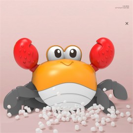 1PCS Children's electric induction crab toy creative charging smart card Internet red small toy 