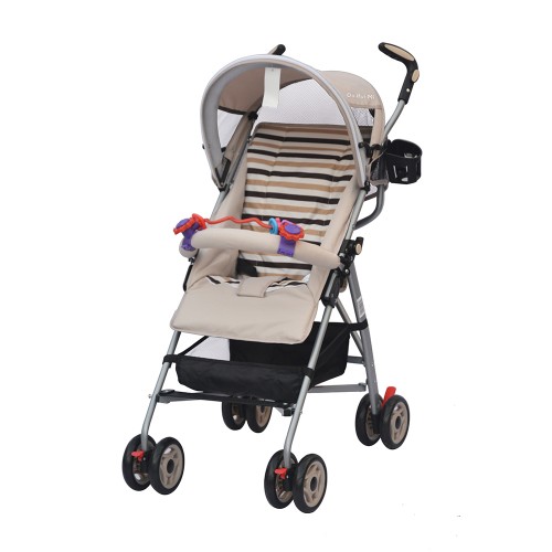 2022 Popular Reversible Handle Bar Baby Pram Double Layers Canopy Multifunctional Baby Stroller