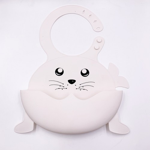 Unique Waterproof Silicone Baby Bib Light Weight Baby Bib Sublimation