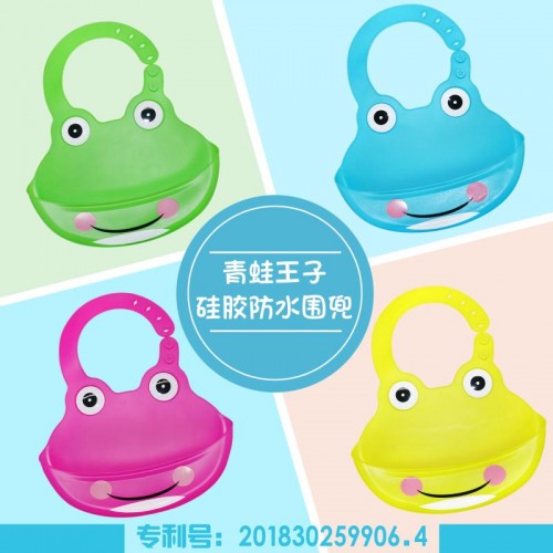 Popular-Promotional-Custom-Silicone-Waterproof-Baby-Bib