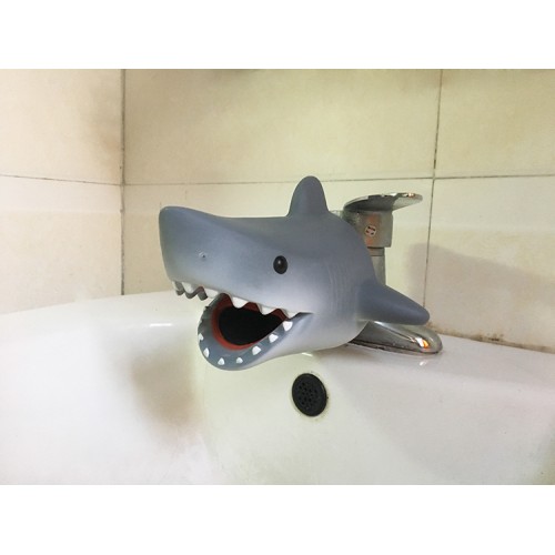 Shark Factory Manufacturer Baby Kids Safety Protective Cartoon Faucet Tap Extender Baby Bathroom Faucet Extender