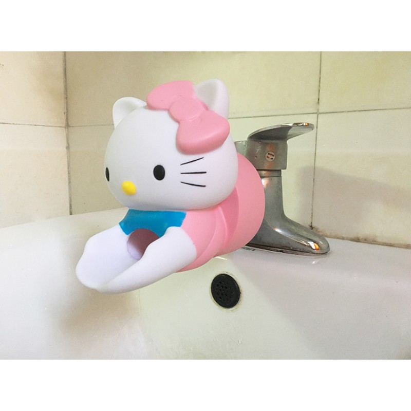 Hello Kitty Baby Protective Water Tap Extender Children Hand Washing Faucet Extender 