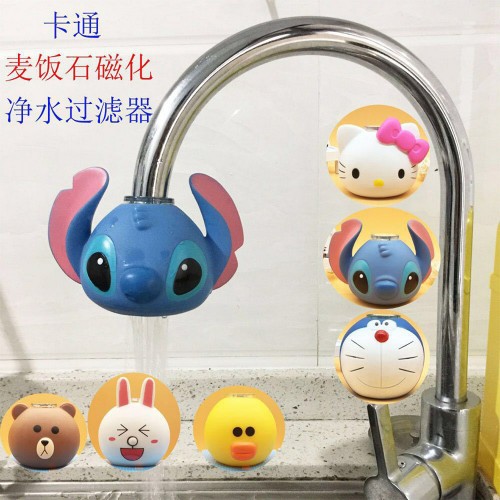 Crab soft Baby Water Chute Animal Waterspout Cover Baby Faucet Extender