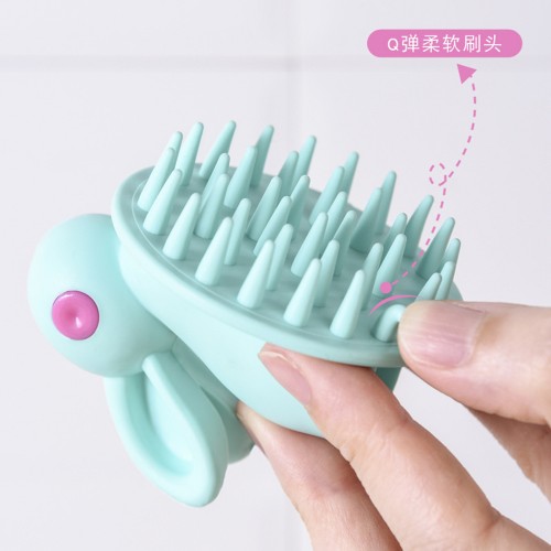 10 PCS Bath Body Brush Blue Long Handle Scrubber Brush Skin-friendly For Bathing