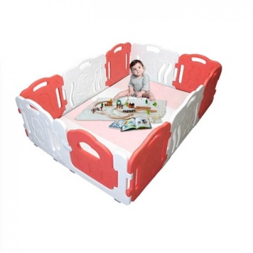 Kids play pen baby activity center safety fence playpen with gate modern baby playpen colorful